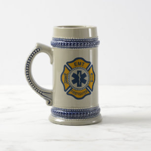 Caneca De Cerveja Bombeiro EMT
