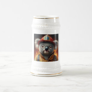 Caneca De Cerveja Bombeiro Koala