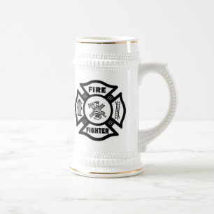 Caneca De Cerveja Bombeiro maltês