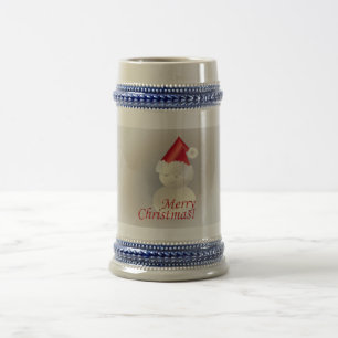 Caneca De Cerveja Boneco de Neve de Natal