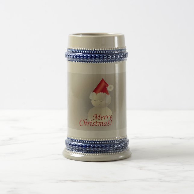 Caneca De Cerveja Boneco de Neve de Natal (Centro)