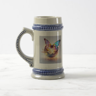 Caneca De Cerveja Borboleta