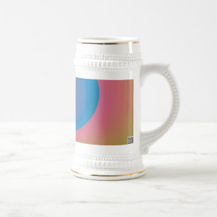 Caneca De Cerveja Borboleta Azul