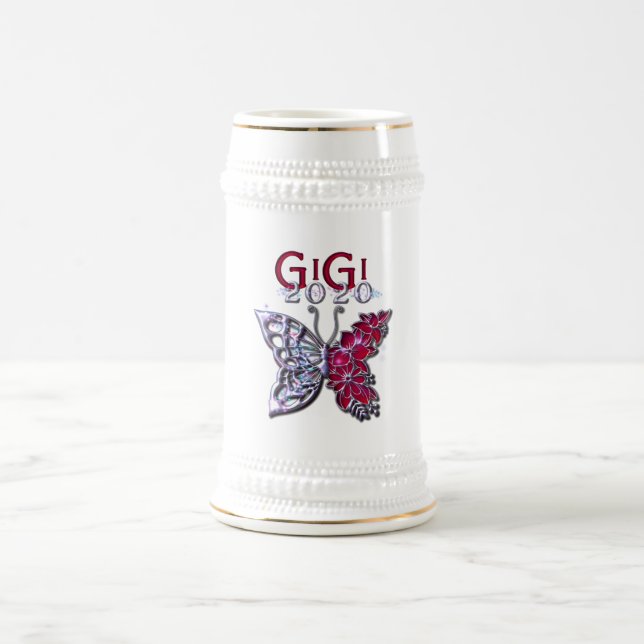 Caneca De Cerveja Borboleta GIGI 2020 Gloriosa (Centro)
