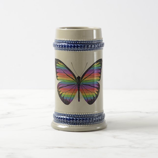 Caneca De Cerveja Borboleta Orgulho - (Centro)