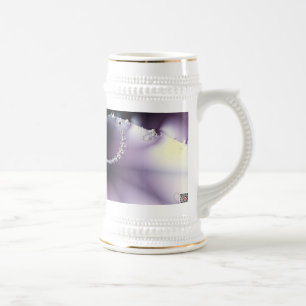 Caneca De Cerveja Borboleta Roxa