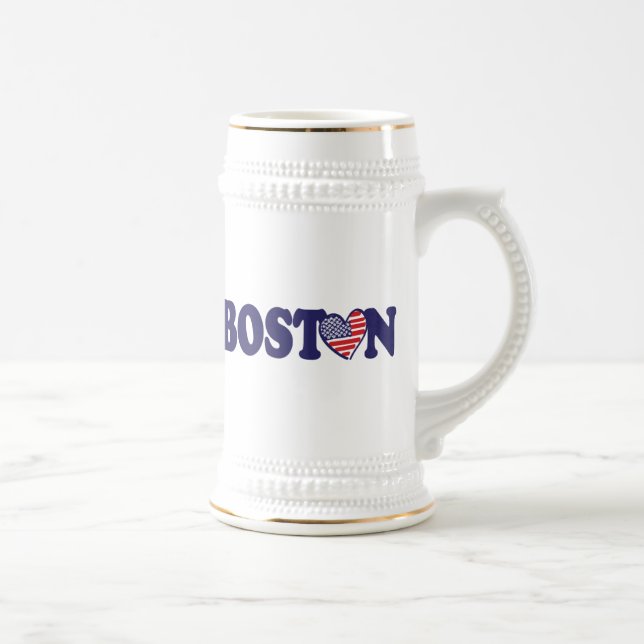 Caneca De Cerveja Boston EUA (Direita)