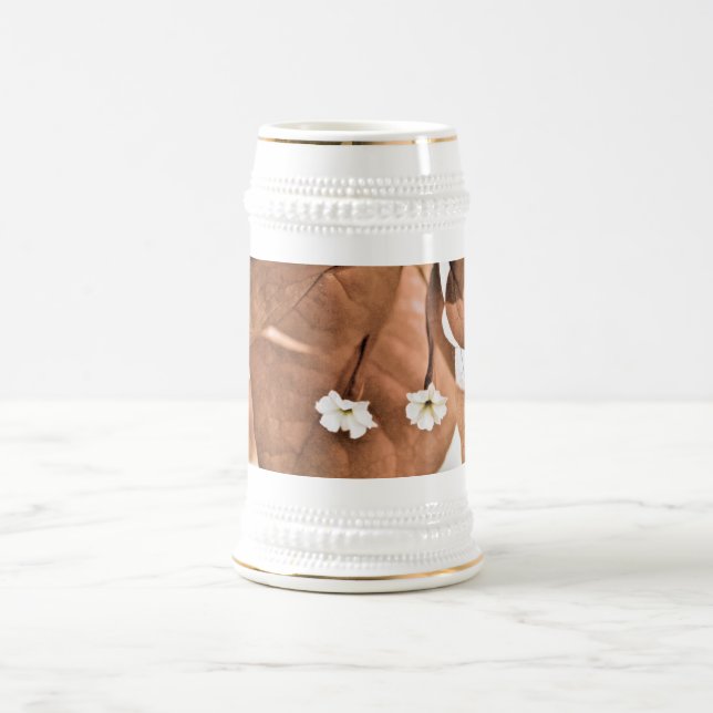 Caneca De Cerveja Bougainvillea Vermelha (Centro)