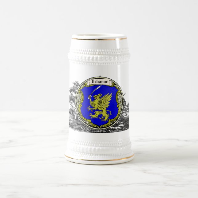 Caneca De Cerveja Braços da família de Vrbanac (Centro)