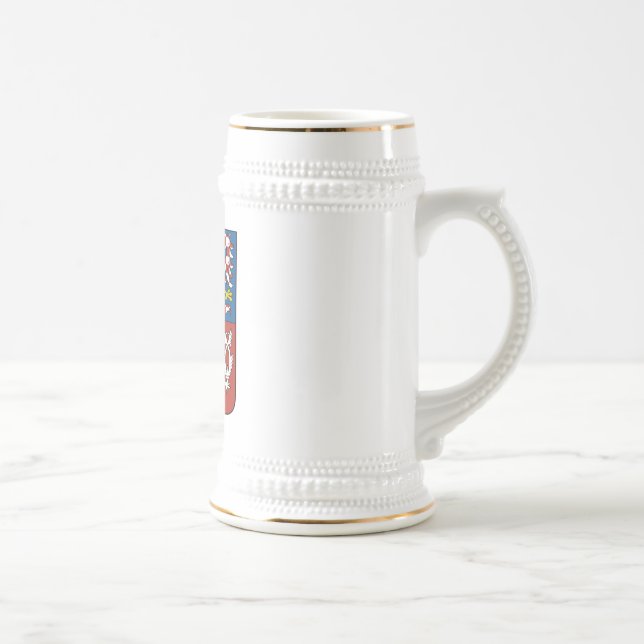 Caneca De Cerveja Brasão da república checa (Direita)