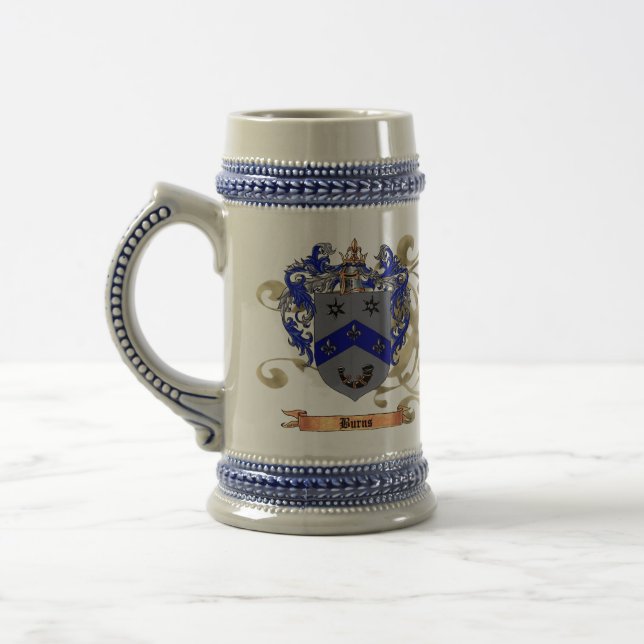 Caneca De Cerveja Brasão das queimaduras (Esquerda)