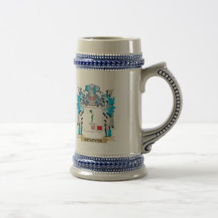 Caneca De Cerveja Brasão de Donovan - crista da família
