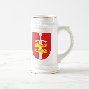 Caneca De Cerveja Brasão de Gdynia