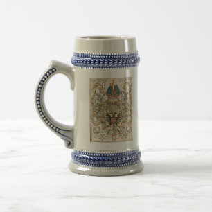 Caneca De Cerveja Brasão do Imperador Romano-Germânico Carlos V