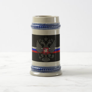 Caneca De Cerveja Brasão do russo