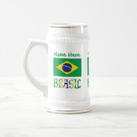Brasil Bandeira Brasil Nome Personalizado