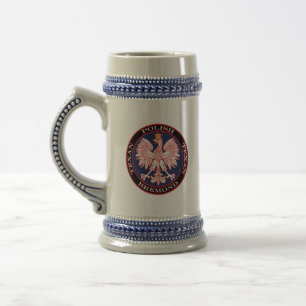 Caneca De Cerveja Bremond Round Polonês Texan