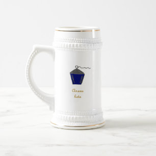 Caneca De Cerveja Bryn Mawr Lantern na Anassa Azul Escura Kata