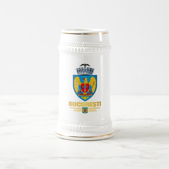 Caneca De Cerveja Bucuresti (Bucareste) COA (Centro)
