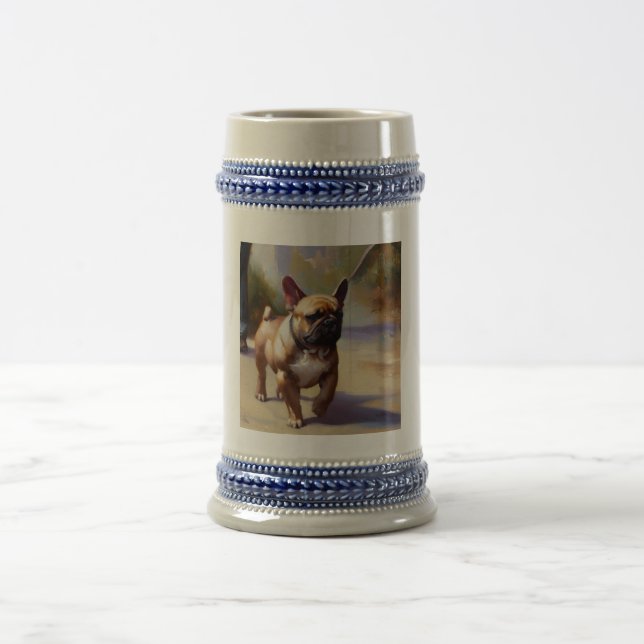 Caneca De Cerveja Buldogue Francês (Centro)