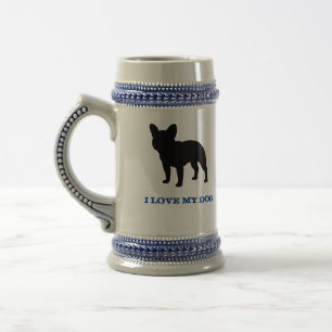 Caneca De Cerveja Bulldog Francês