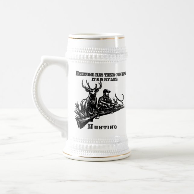 Caneca De Cerveja Caça (Esquerda)
