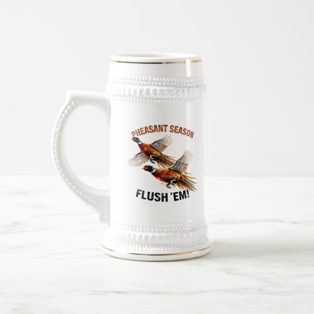 Caneca De Cerveja Caça ao Faisão  (Esquerda)