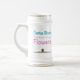 Caneca De Cerveja Cactus Bloom As Flores Mais Únicas