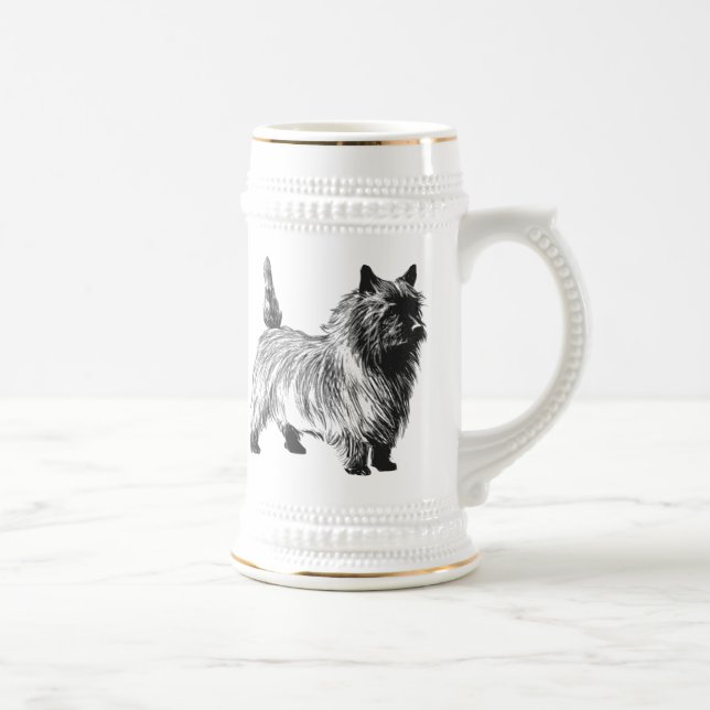 Caneca De Cerveja cairn terrier (Direita)
