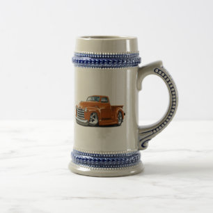 Caneca De Cerveja Caminhão 1950-52 da laranja de Chevy