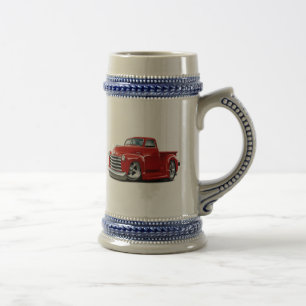 Caneca De Cerveja Caminhão 1950-52 do vermelho de Chevy