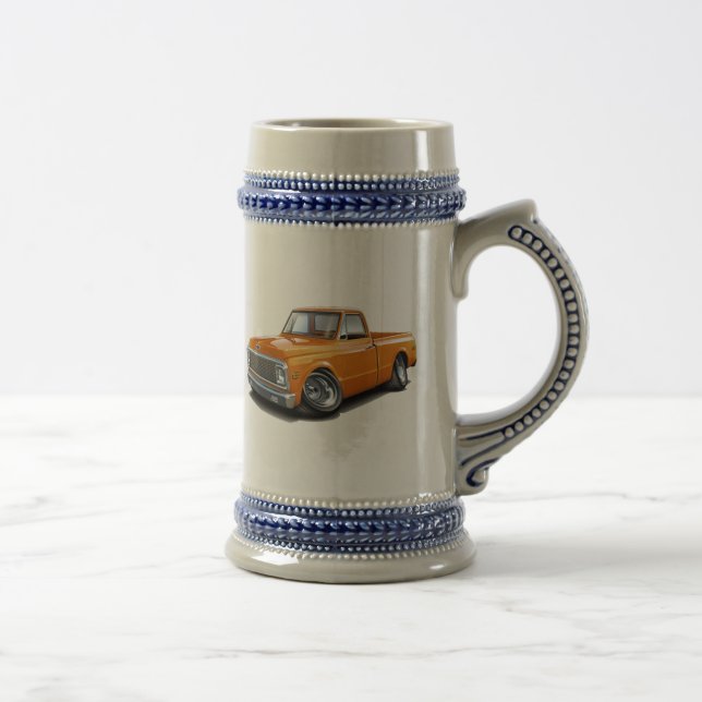 Caneca De Cerveja Caminhão 1970-72 da laranja de Chevy C10 (Direita)