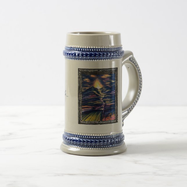 Caneca De Cerveja Caminho da vida (Frente Esquerda)
