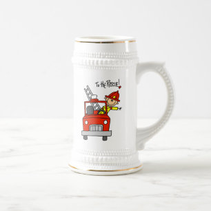 Caneca De Cerveja Camisas e Presentes de Bombeiro para o Resgate