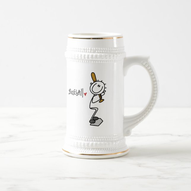 Caneca De Cerveja Camisetas e Presentes Básicos de Beisebol com Figu (Direita)