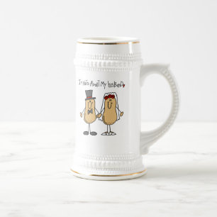 Caneca De Cerveja Camisetas e Presentes Maluca Pelo Meu Marido