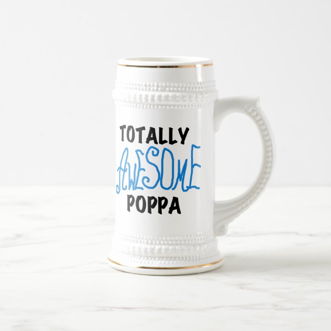 Caneca De Cerveja Camisetas Poppa e Presentes Totalmente Incríveis (Direita)