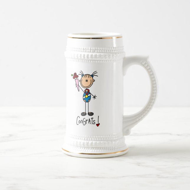 Caneca De Cerveja Campeã de Ginástica (Direita)