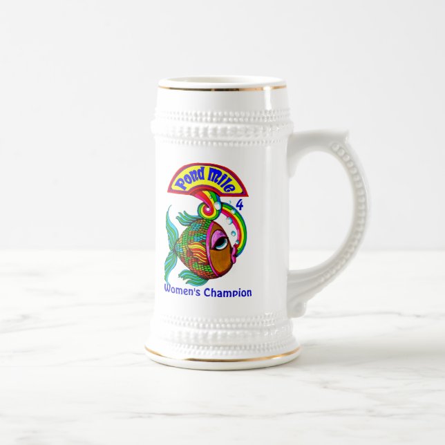 Caneca De Cerveja Campeão da milha 4 da lagoa das mulheres (Direita)