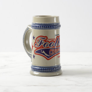 Caneca De Cerveja Campeão de futebol de fantasia Swash