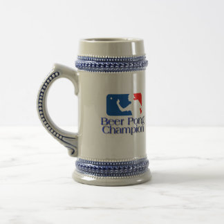 Caneca De Cerveja Campeão de Pong da cerveja