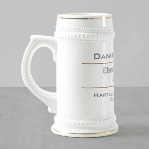 Caneca De Cerveja Campeão de Xadrez
