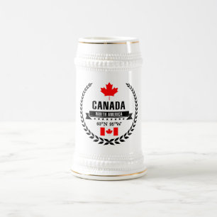 Caneca De Cerveja Canadá