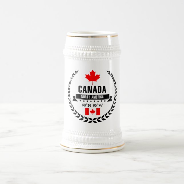 Caneca De Cerveja Canadá (Centro)