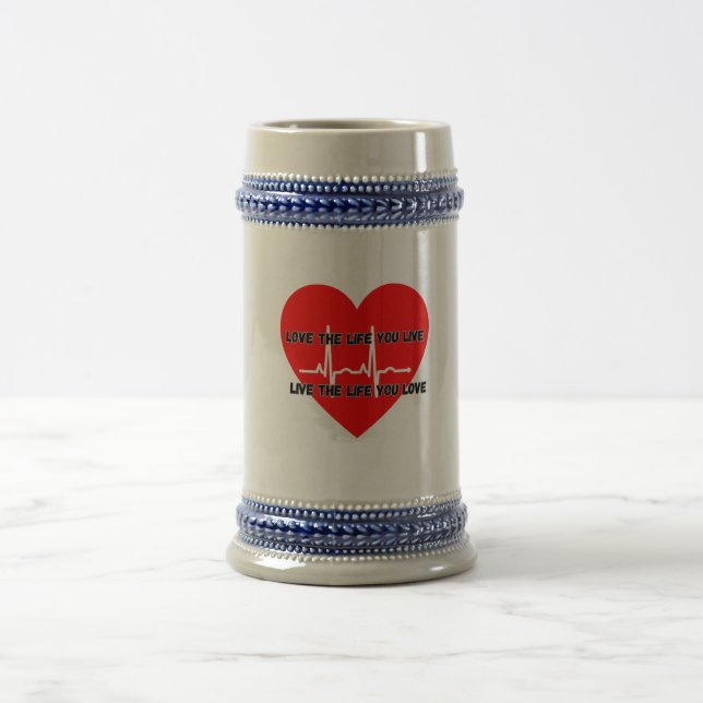 Caneca De Cerveja Caneta de positividade (Centro)