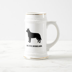 Caneca De Cerveja Cão australiano do gado
