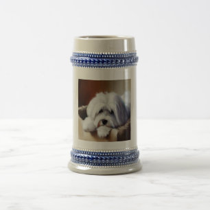 Caneca De Cerveja Cão de Algodão