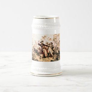 Caneca De Cerveja Captura, Pirata Barba Negra, Vingança da Rainha An