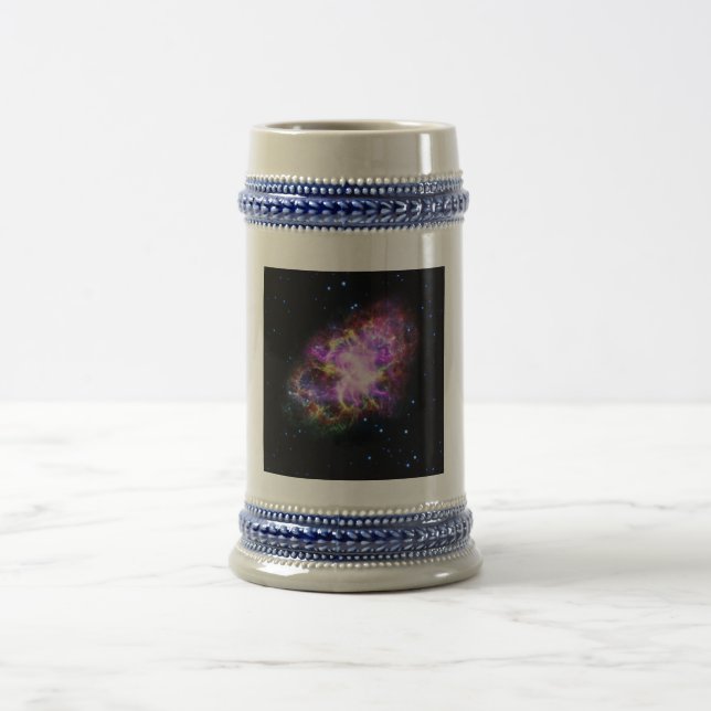 Caneca De Cerveja Caranguejo Nebula Supernova Remanescente Composto  (Centro)