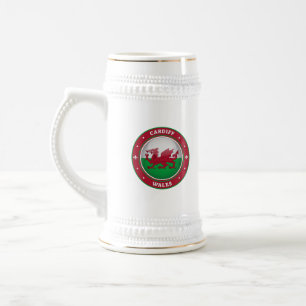 Caneca De Cerveja Cardiff Wales
